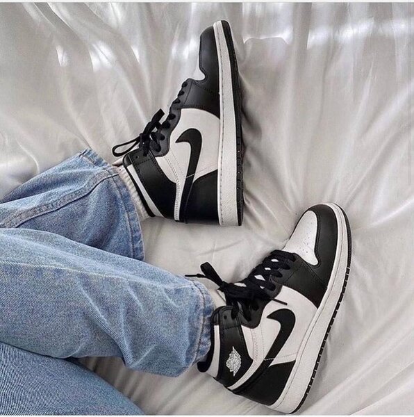 Air Jordan 1 high (black and white )