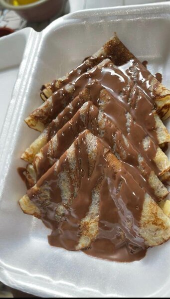 5 crêpes nutella