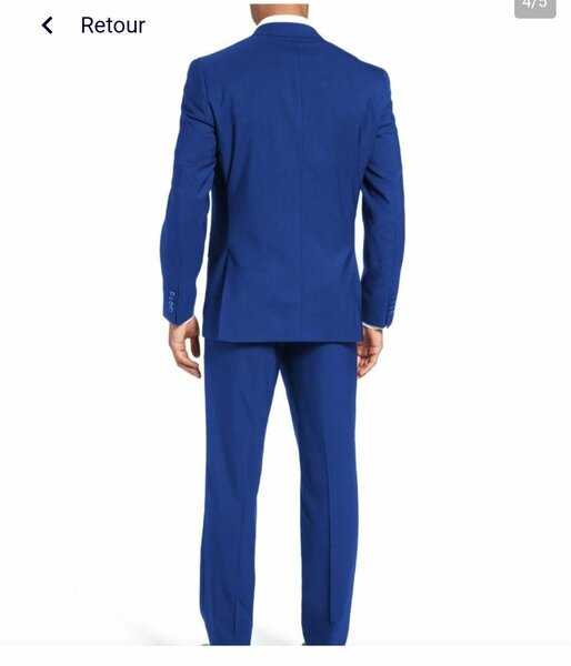 Costume bleu slim fit jules