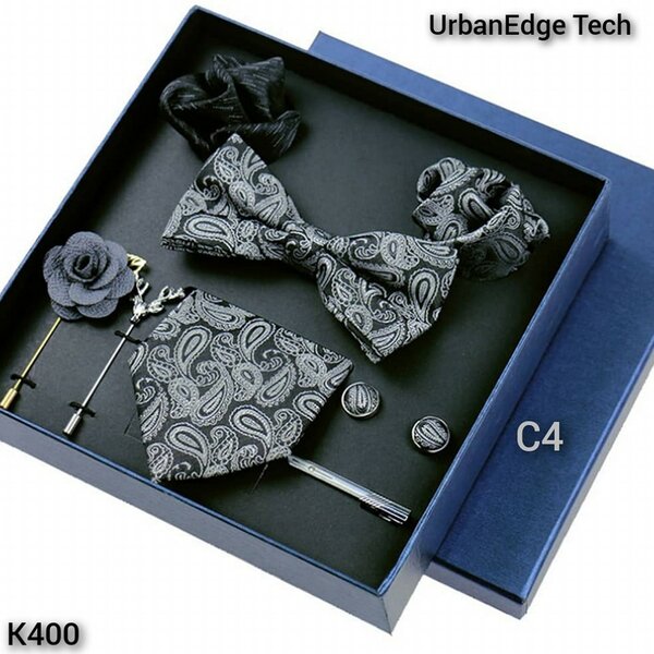 Men's 8 in 1 Necktie gift set. 
