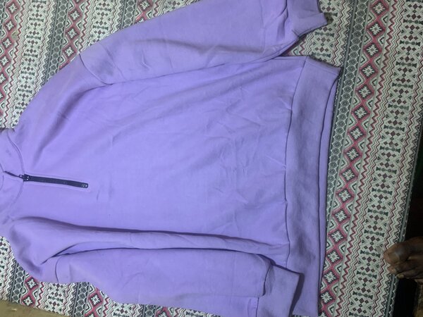 Pull violet décontracté