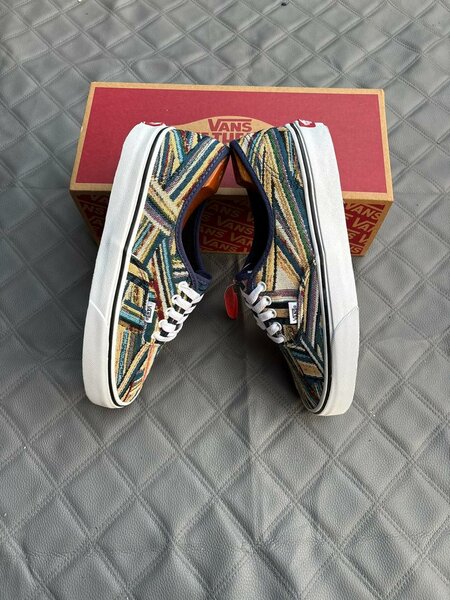 Baskets Vans motif ethnique