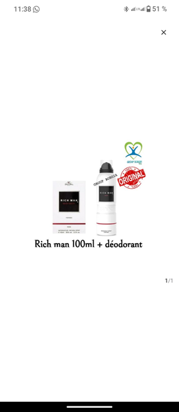 Déodorant Rich Man 100ml