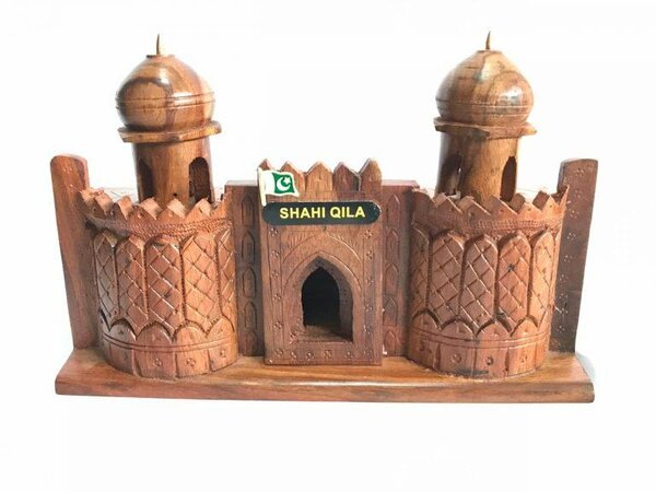 Wooden Shahi Qila Model.
