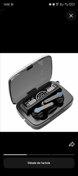 Écouteurs Bluetooth sans fil