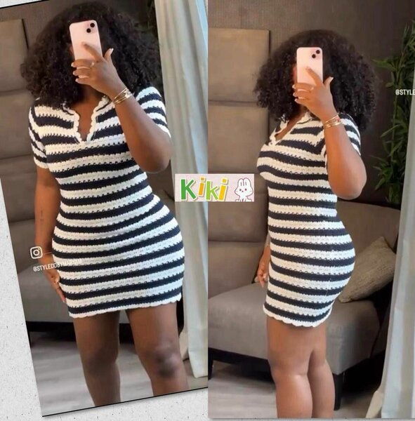 Robe moulante tendance chic