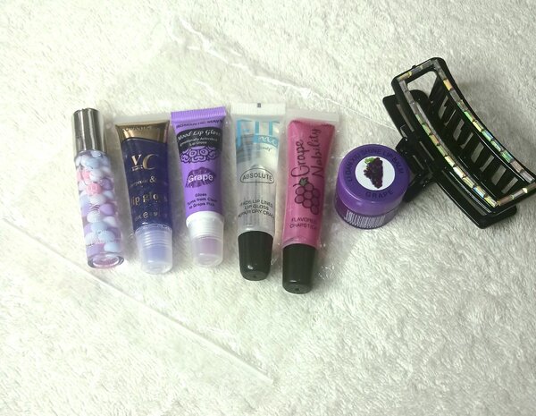 Lip care pack and claw clip