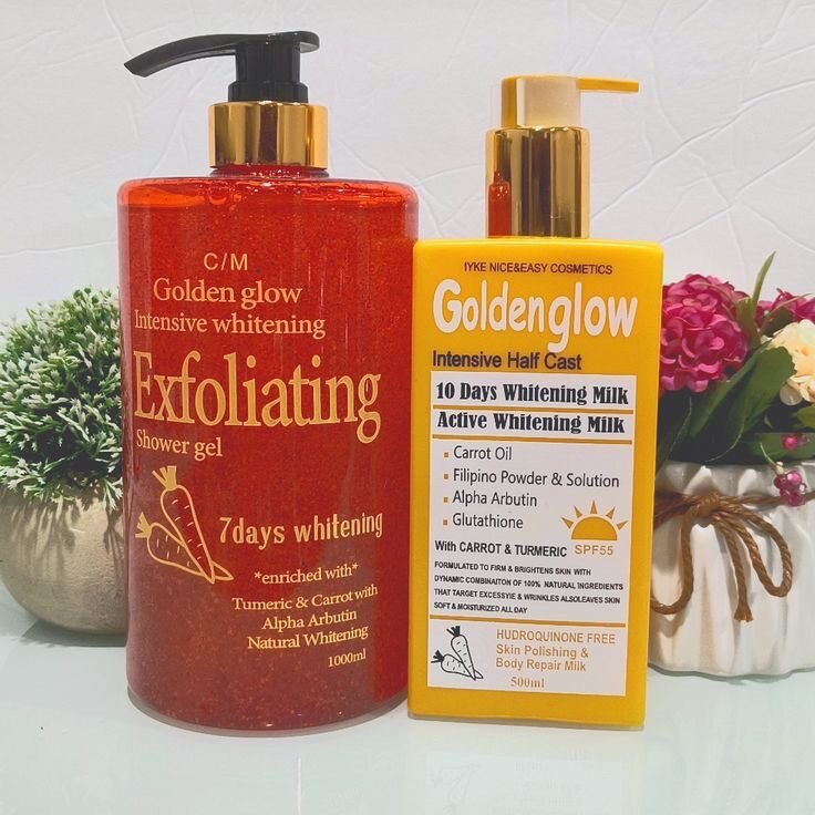 European white body lotion