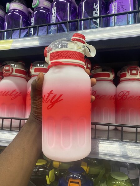 Gourde Sport Rouge 1L Pratique