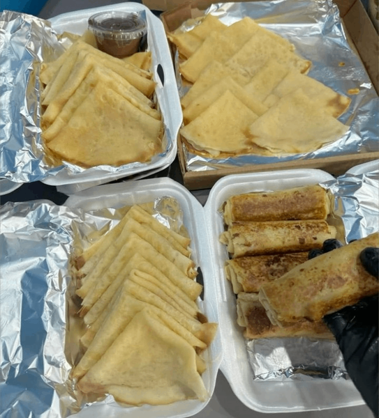 Crêpes salées et sucrées