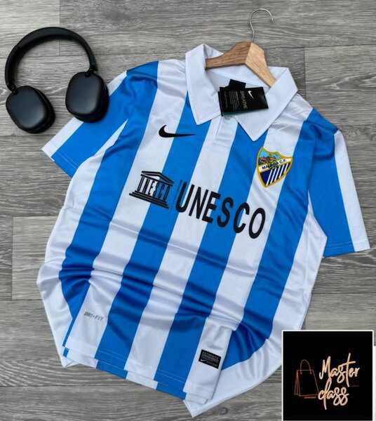 Maillot de foot Nike UNESCO bleu et blanc