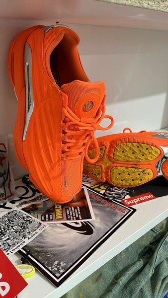 Chaussures Nike orange homme