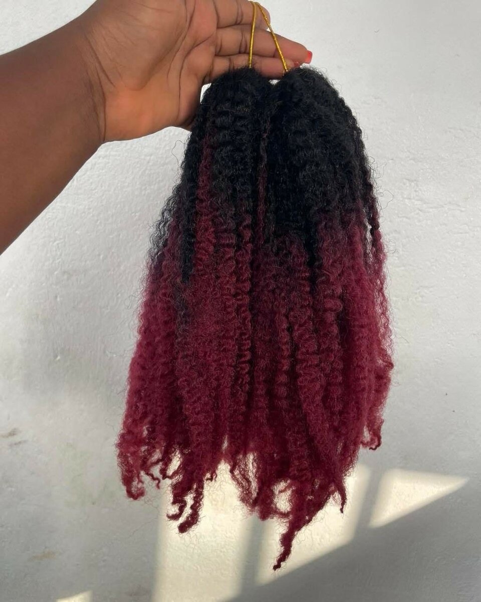 Extensions pour cheveux crépus