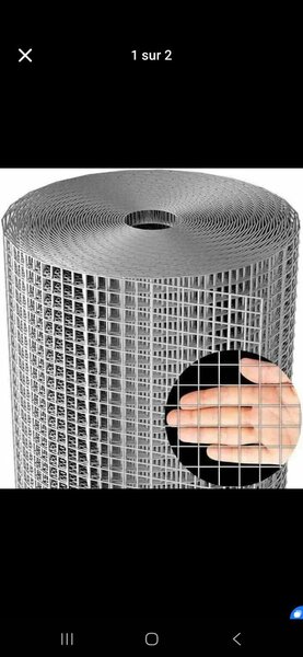 Grillage métallique résistant