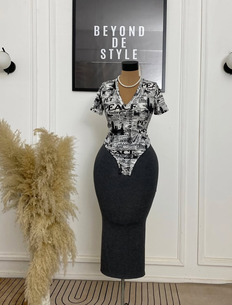 SWEET GIRL GRAPHIC PRINT TOP