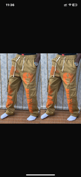 Pantalon cargo décontracté homme