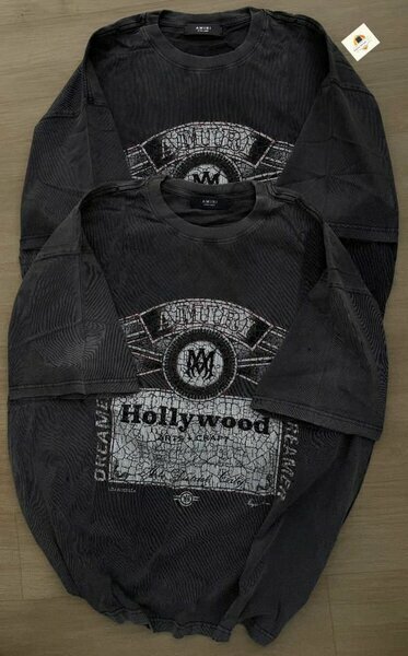T-shirts Amiri “Hollywood” (noir)