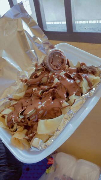 Crêpes croustillantes au chocolat