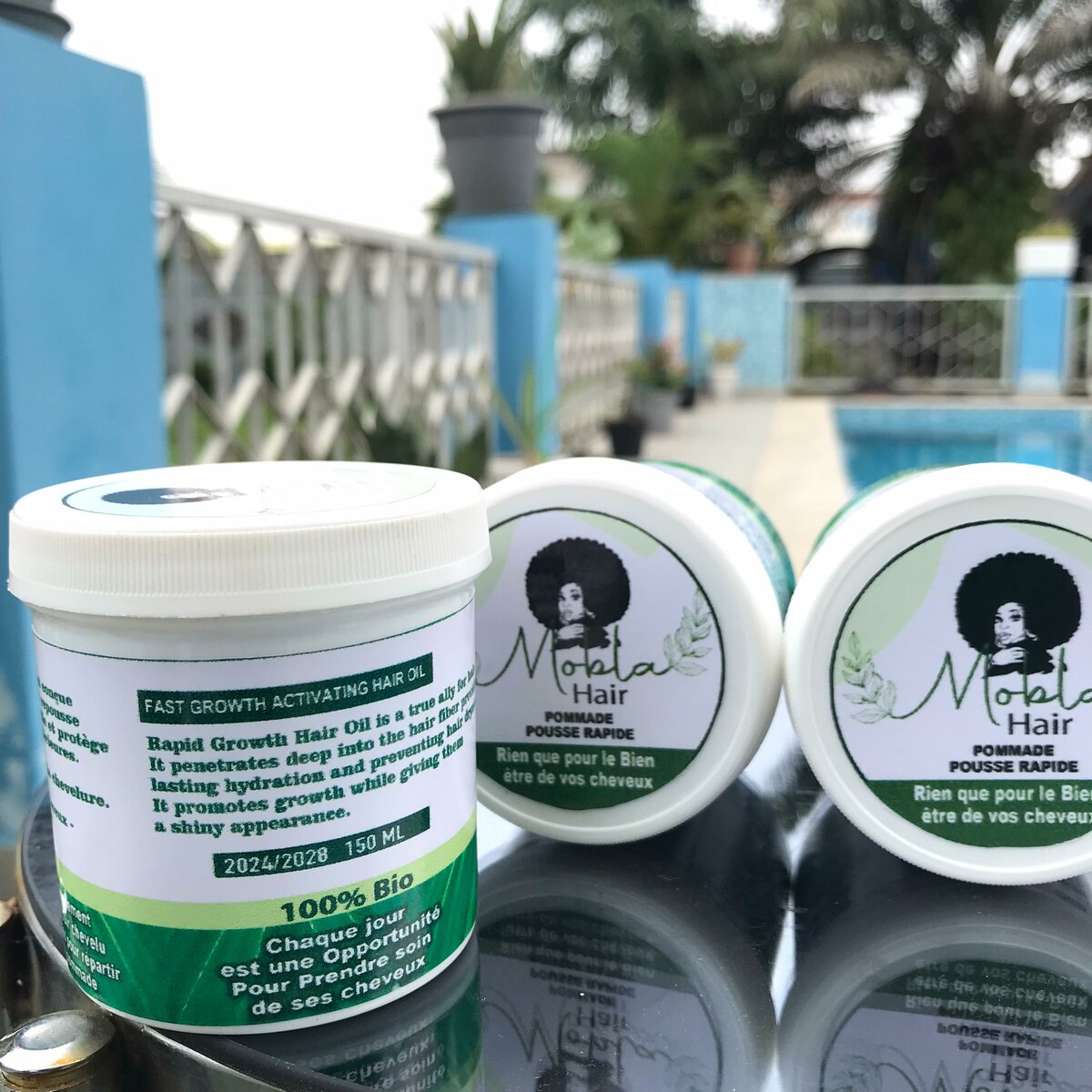 Huile de croissance pour cheveux Mobata Hair