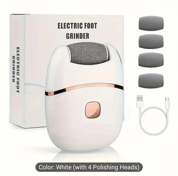 Râpe Électrique Pieds Rechargeable