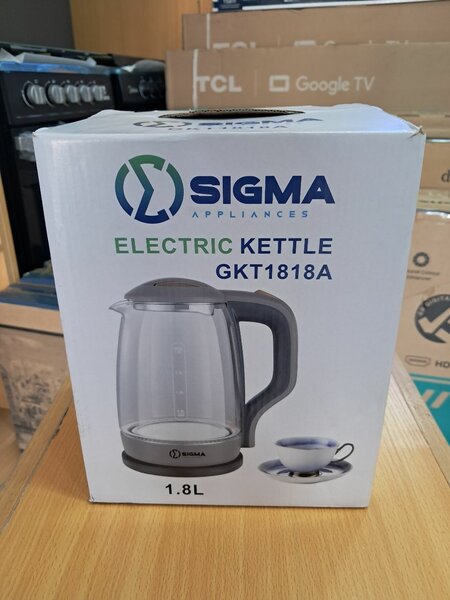 Sigma electric kettle glass