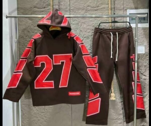 Ensemble survêtement homme marron