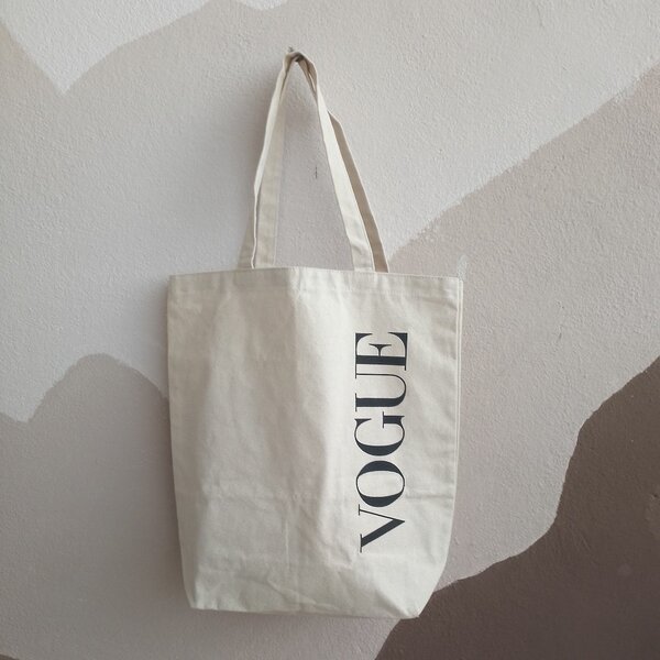 Tote en toile "Vogue"