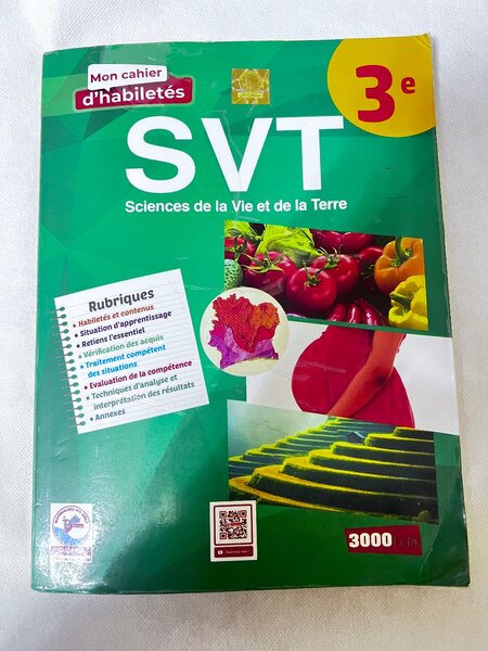 Cahier d'habilités SVT 3e
