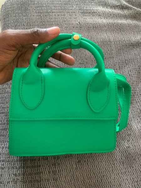 Sac bandoulière vert élégant