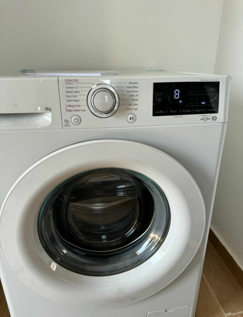 Lg 8kg front  washing machine