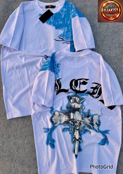 T-shirt oversize avec design