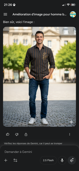 Chemise élégante pour hommes