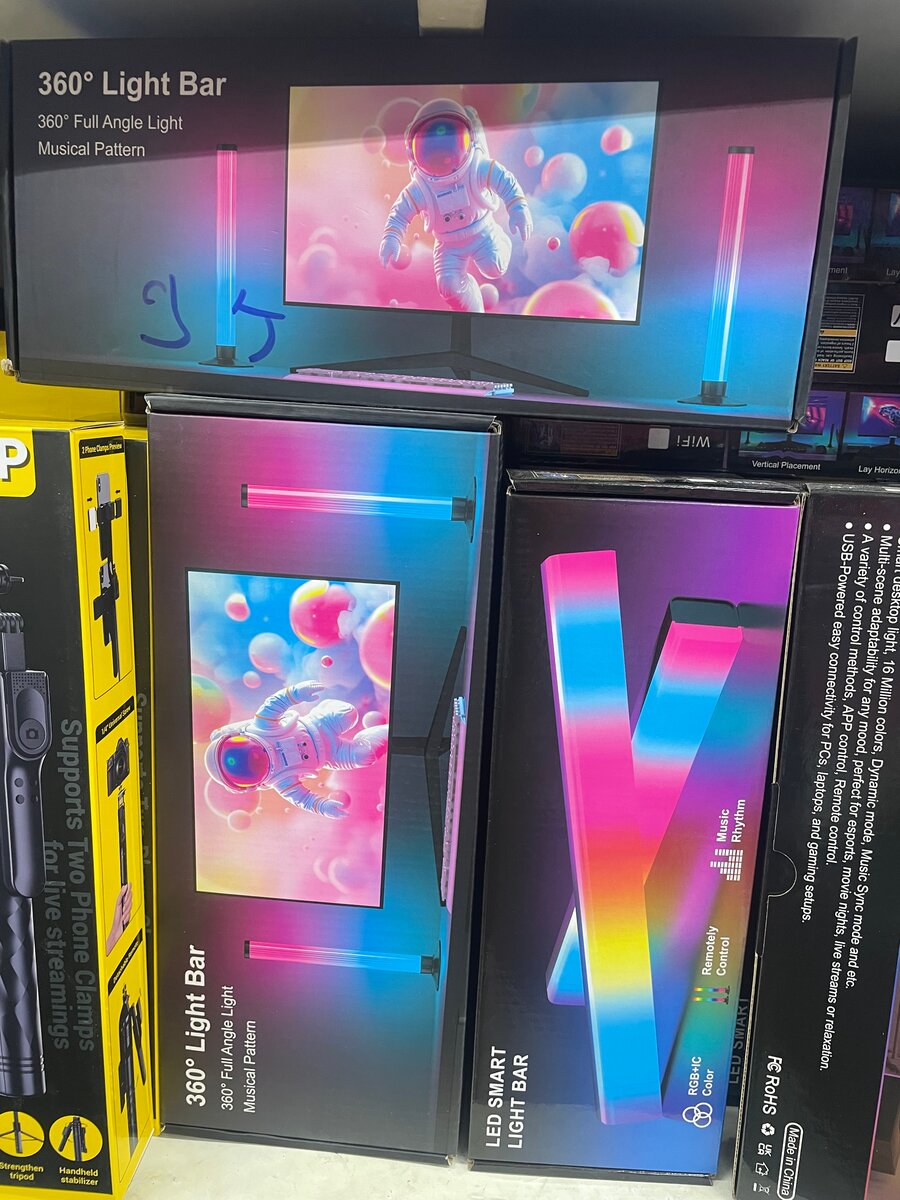 Barre lumineuse LED 360°