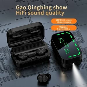 Pro Écouteurs Sans Fil Bluetooth Contrôle Tactile, Sauna De Jeu, Son Stéréo HIFI, Réduction Du Bruit Avec Micro