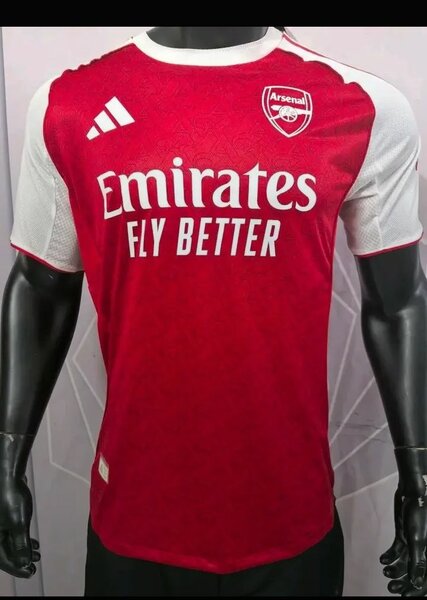 Maillot de foot rouge Adidas