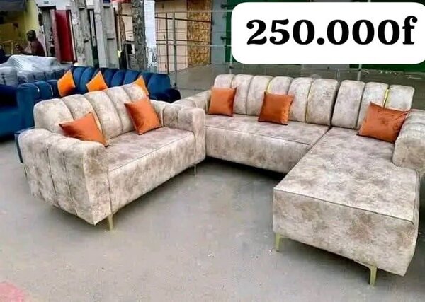 Canapé d'angle moderne