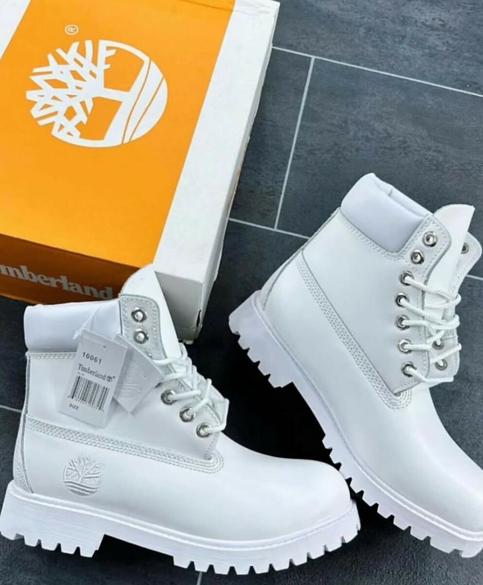 TIMBERLAND BOOT ALL WHITE