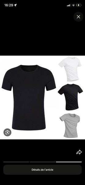 T-shirt basique homme stylé