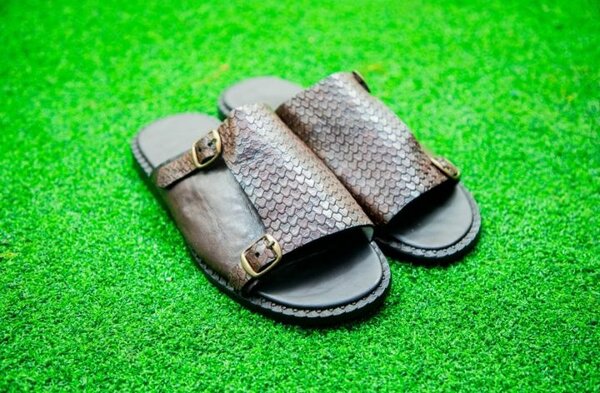 Sandales en cuir élégantes