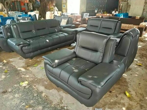 Canapé 3 places en cuir ou tissu