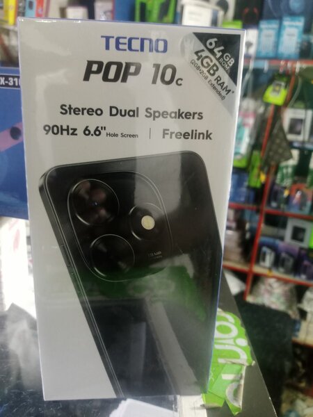 Tecno POP 10c Téléphone 64GB