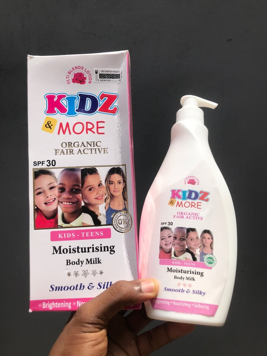 Kidz and more body lotion