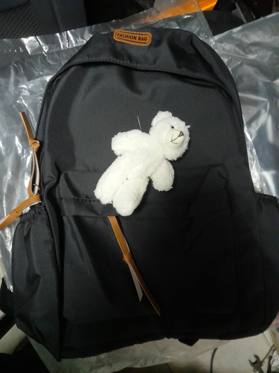 Sacs a dos avec pendentif nounours
