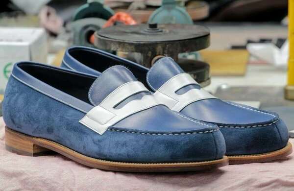 Mocassins élégants en cuir