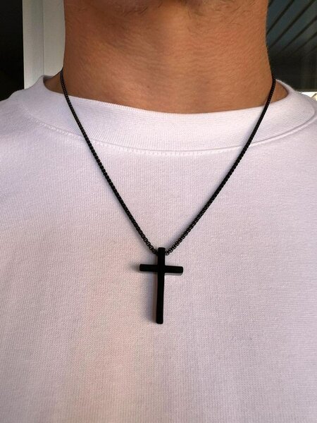 Collier Pendentif en Acier Inoxydable
