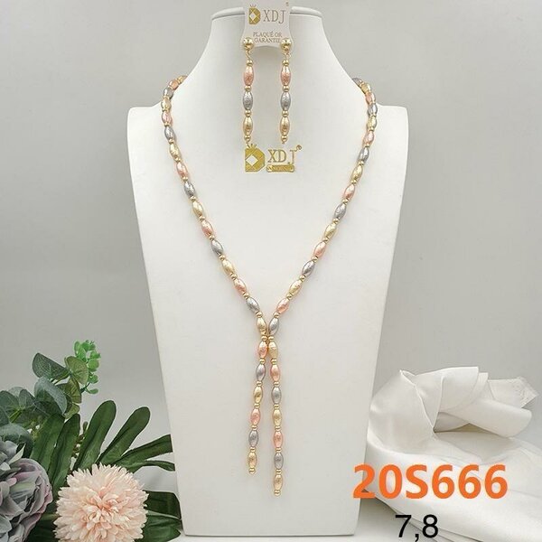 Collier perles bohème chic