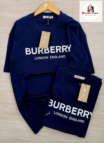 T-shirt Burberry Bleu Homme
