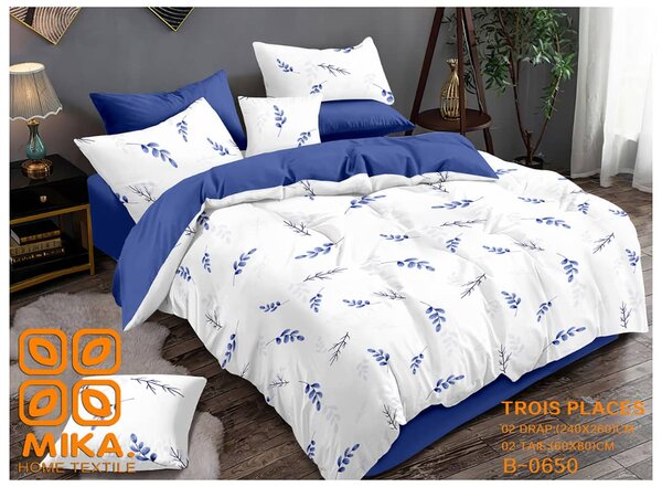 Parure de lit en coton Mika