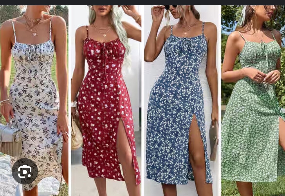 Sun dresses and long body-con