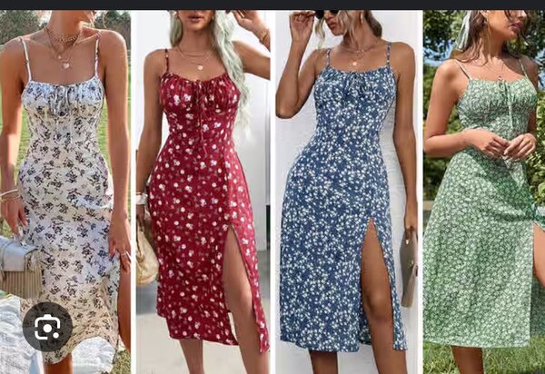 Sun dresses and long body-con